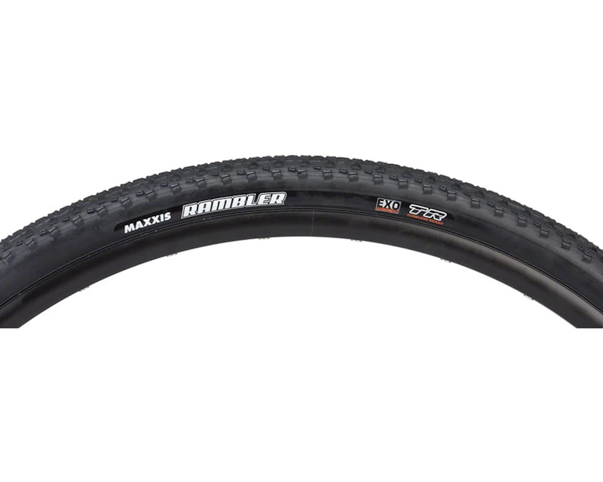 Maxxis Rambler Tubeless Gravel Tire (700c) (40mm) (Dual/SilkShield) (Black)